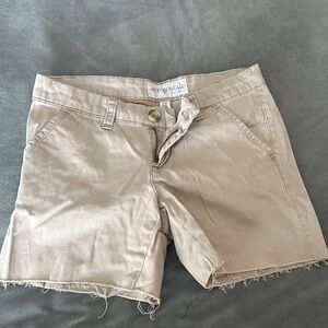 Aeropostale Tan Stretch Shorts